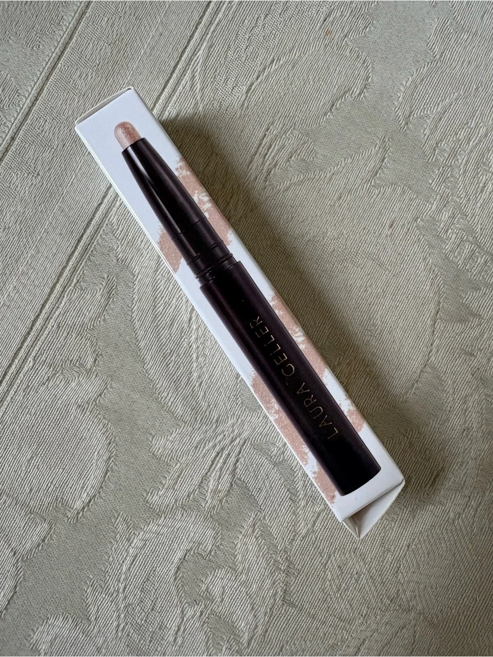 Laura Geller Always There Cream Eyeshadow Stick Crayon Sunlit Shimmer BNIB